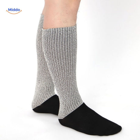 Flexguard Fünf-Zehen-Socken schützen vor Stichwunden