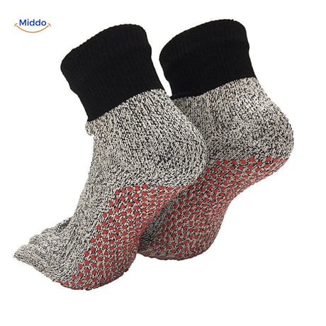 flexguard fünf Zehen Socken punktbeständig für den Arbeitseinsatz middo