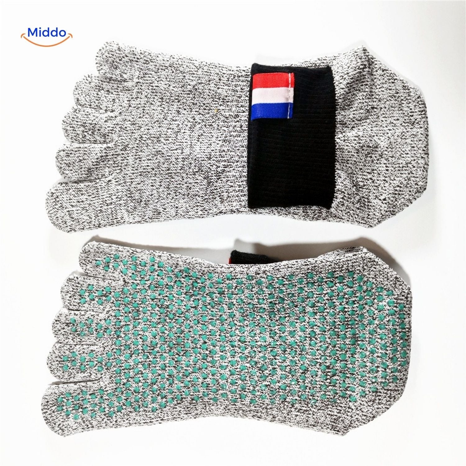 Flexguard Fünf-Finger-Socken für gefährliche Arbeiten Middo