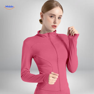 FlexiFit™ Pro Yoga Jacke | Schlank, Atmungsaktiv & Bequem Sportjacke