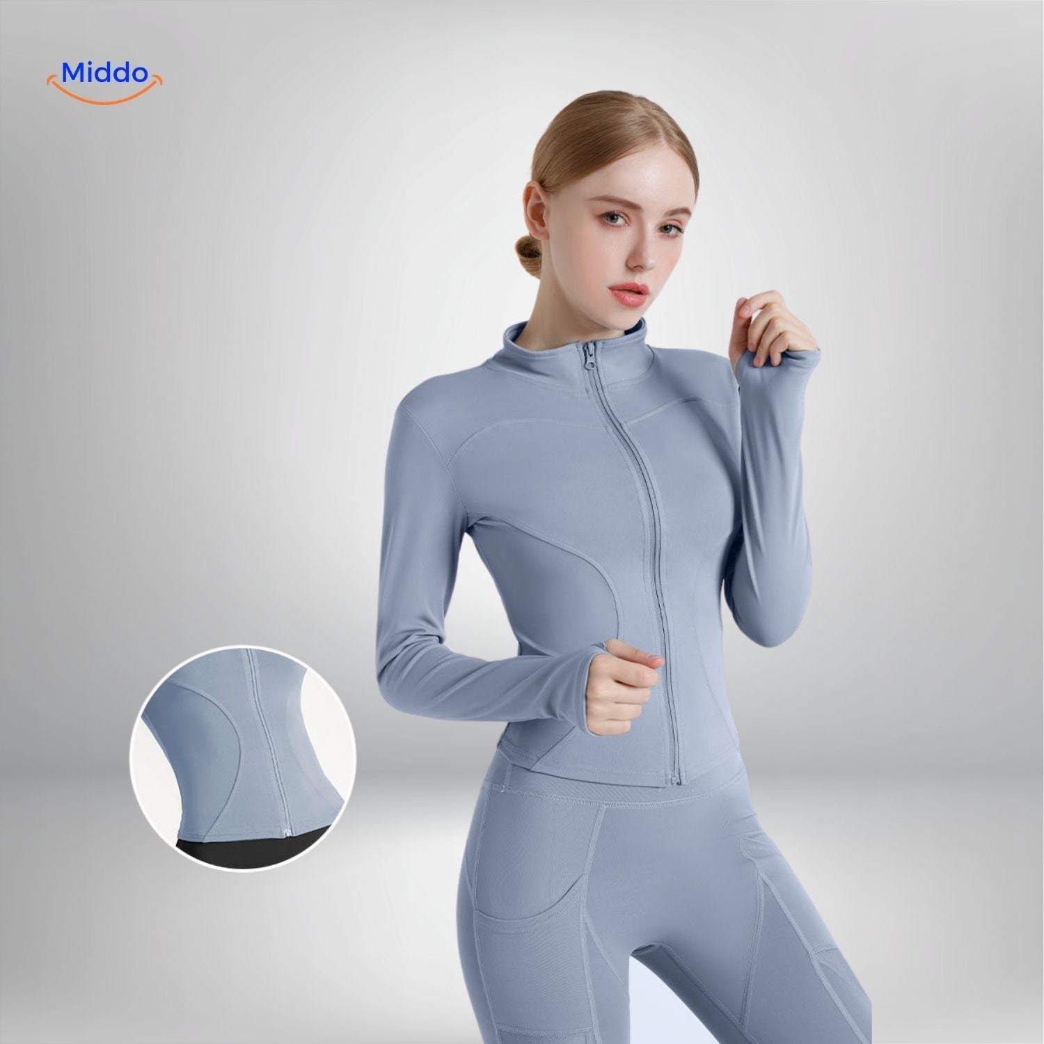flexifit pro yoga jack blau bequeme Passform www.middo.de