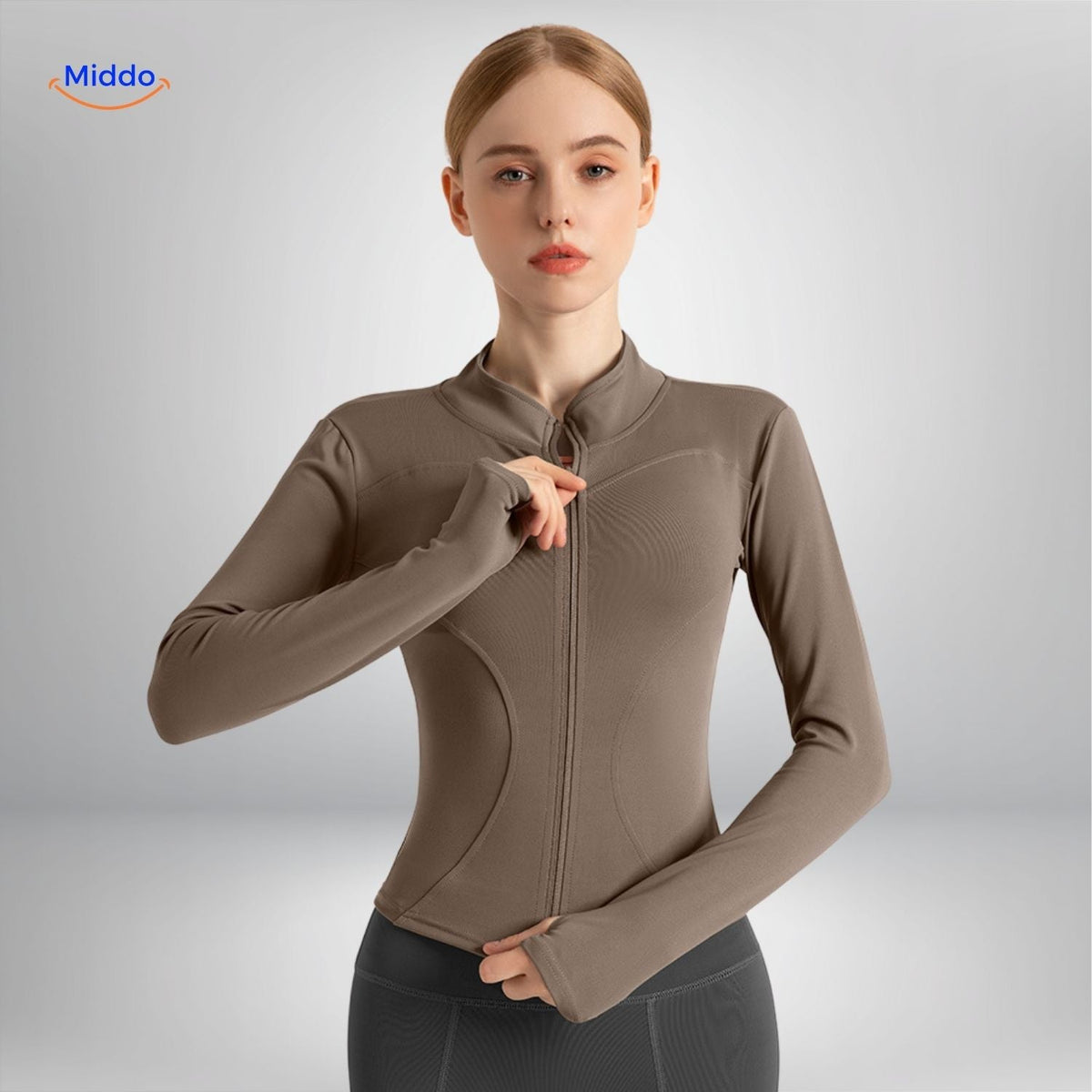 flexifit pro yoga jack taupe stilvolle Wahl www.middo.de