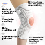 Flexiguard Kniebandage – Einfach anpassbare Bequemlichkeit für optimalen Halt. Besuchen Sie www.middo.nl für mehr Informationen.