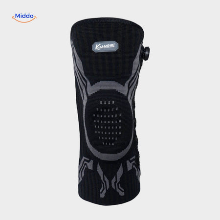 Flexiguard Kniebandage in Schwarz mit Stabilisation – www.middo.de