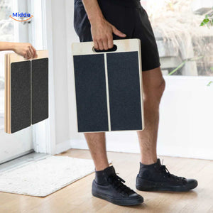 flexiplank Stretchboard tragbar und leicht mit Griff www.middo.de
