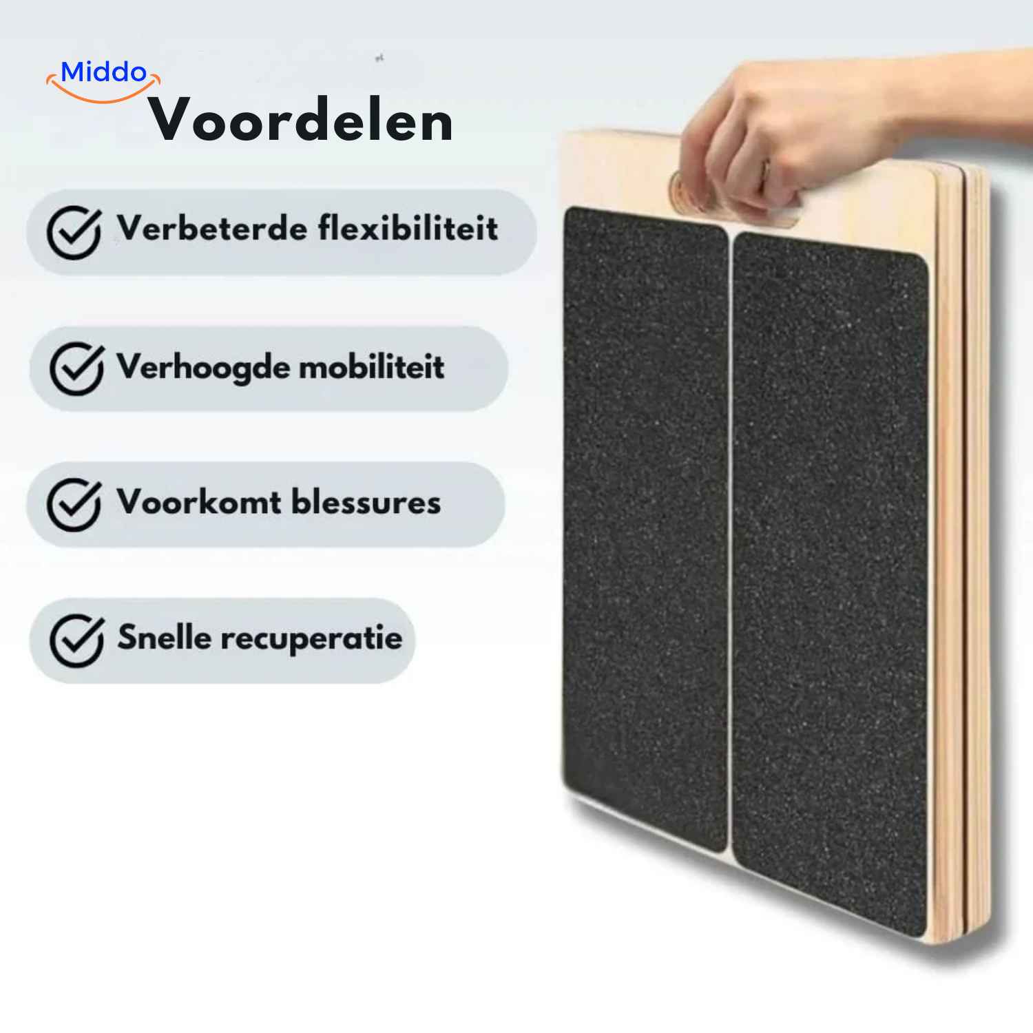 Flexiplank Stretchbrett Vorteile wie Flexibilität, Mobilität und schnellere Erholung www.middo.de