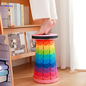FlexiStool™ Verstellbarer Teleskop-Hocker mit Antirutsch-Oberfläche