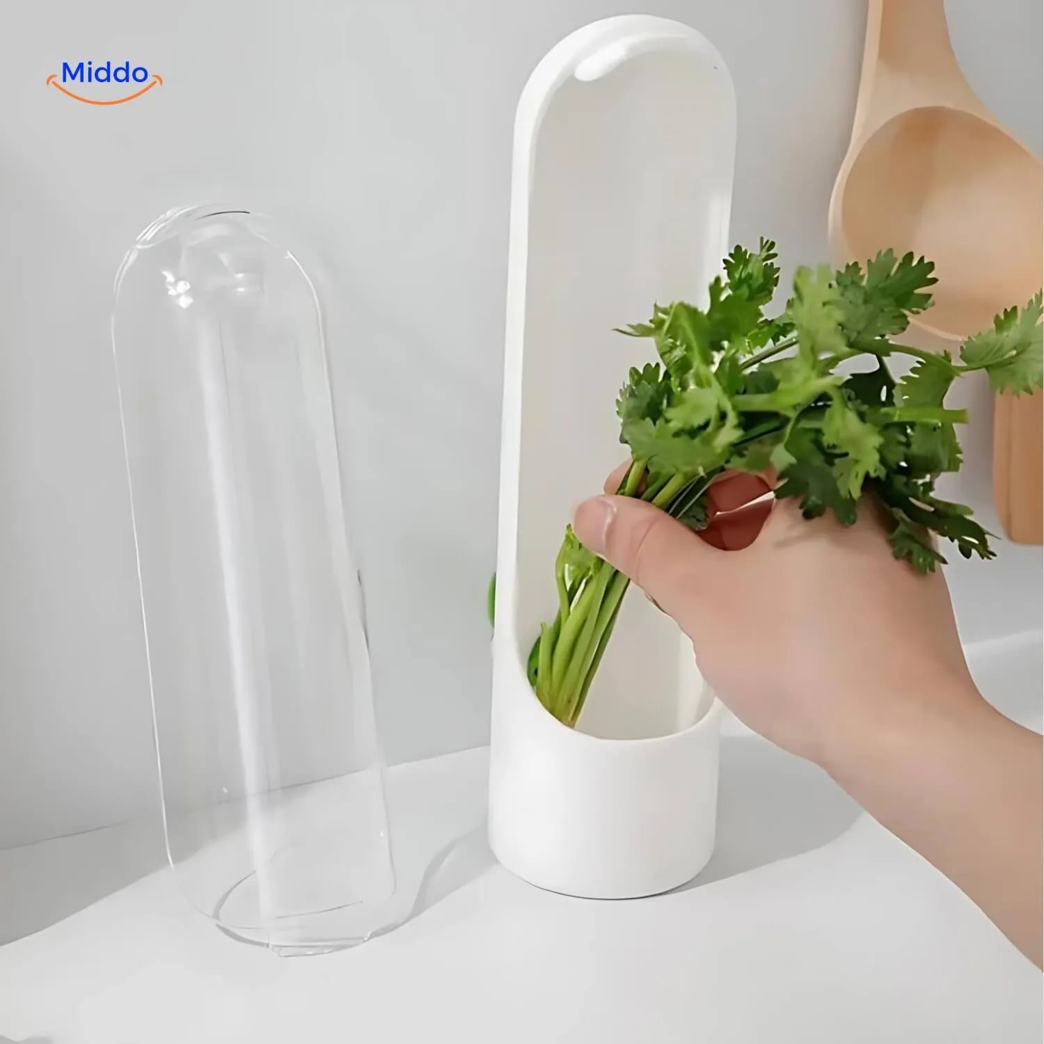 Freshherbkeeper™ Kräuteraufbewahrung für Koriander