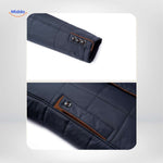 Froston Herrenjacke mit Knöpfen und Taschen-Details – www.middo.de