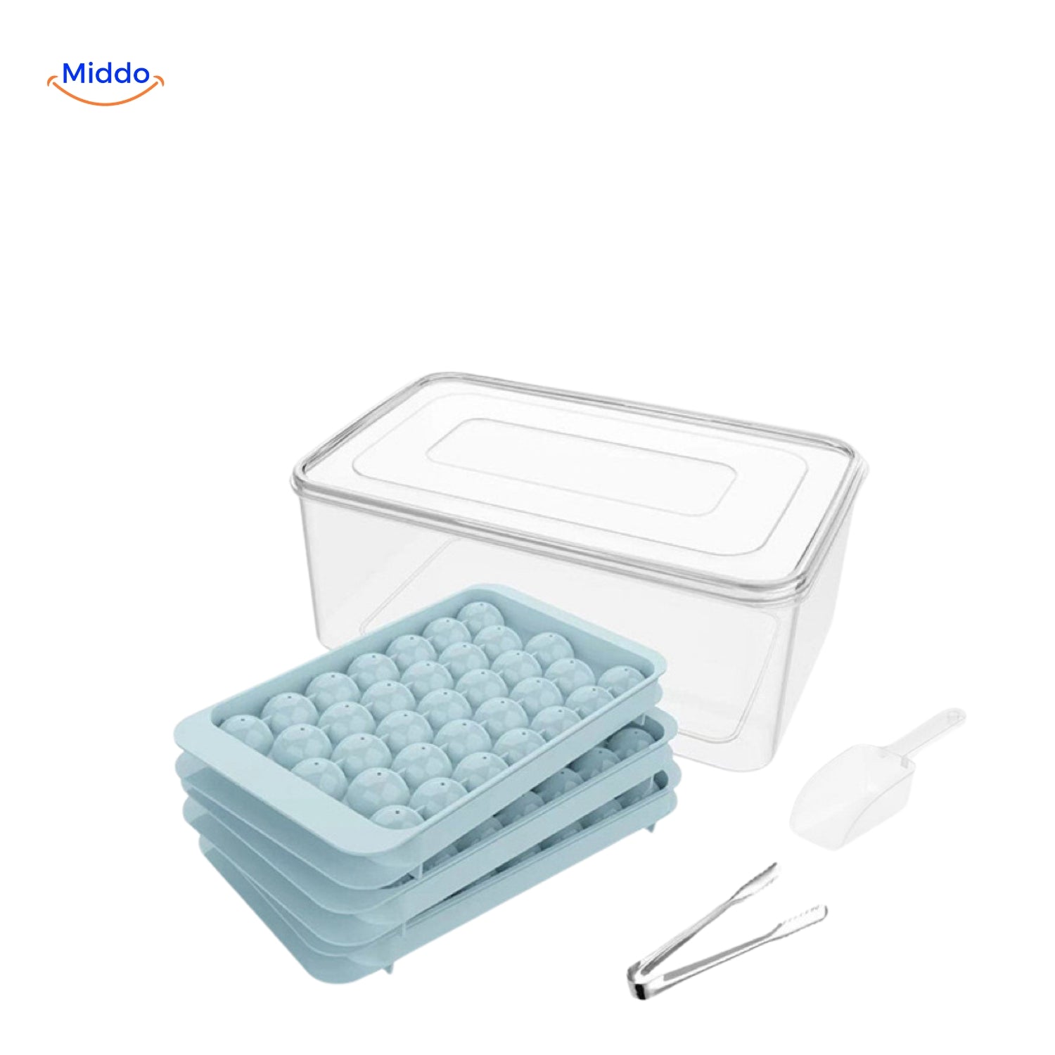 Frostsphere™ 33 Gitter-Eiswürfelform Set Blau