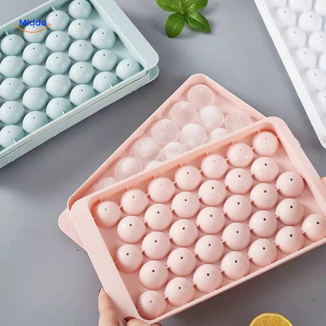 Frostsphere™ 33 Gitter Eisformen Set Perfekt Runde Eis Immer