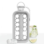 FrostyBalls-Eisbehälter mit kreisförmigen Eiswürfeln