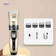 FurEase Trimmer mit Zubehör, Aufsteckkämmen und USB-Ladung