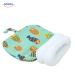 Furhaven Gemütliches Katzenbett Gelb Bärenmuster middo.nl