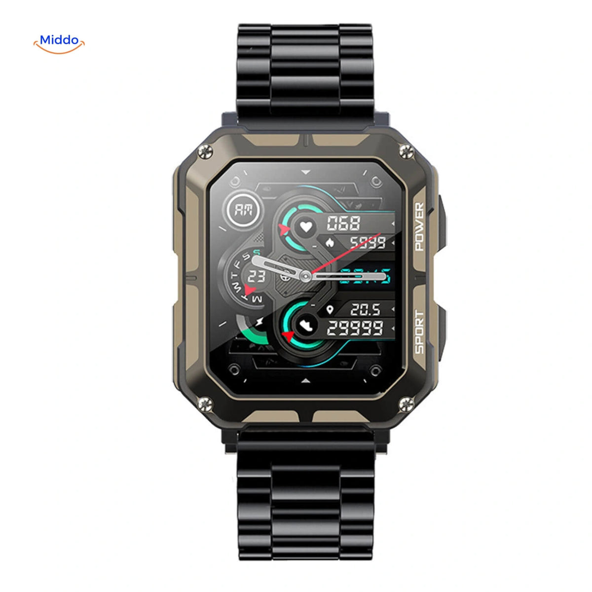 Galaxy Armor™ – Stahl · Schwarz