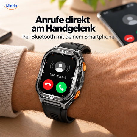 Bluetooth-Anrufe am Handgelenk über dein gekoppeltes Smartphone