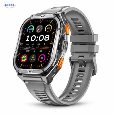 Galaxy Armor X5 in Grau mit Silikonarmband