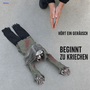 GhostEcho™ beginnt zu kriechen, wenn er ein Geräusch hört