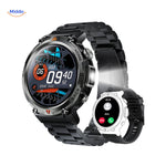 GlowTrack™ Uhr | LED-Taschenlampe, Herzfrequenzmonitor und Fitnessfunktionen!