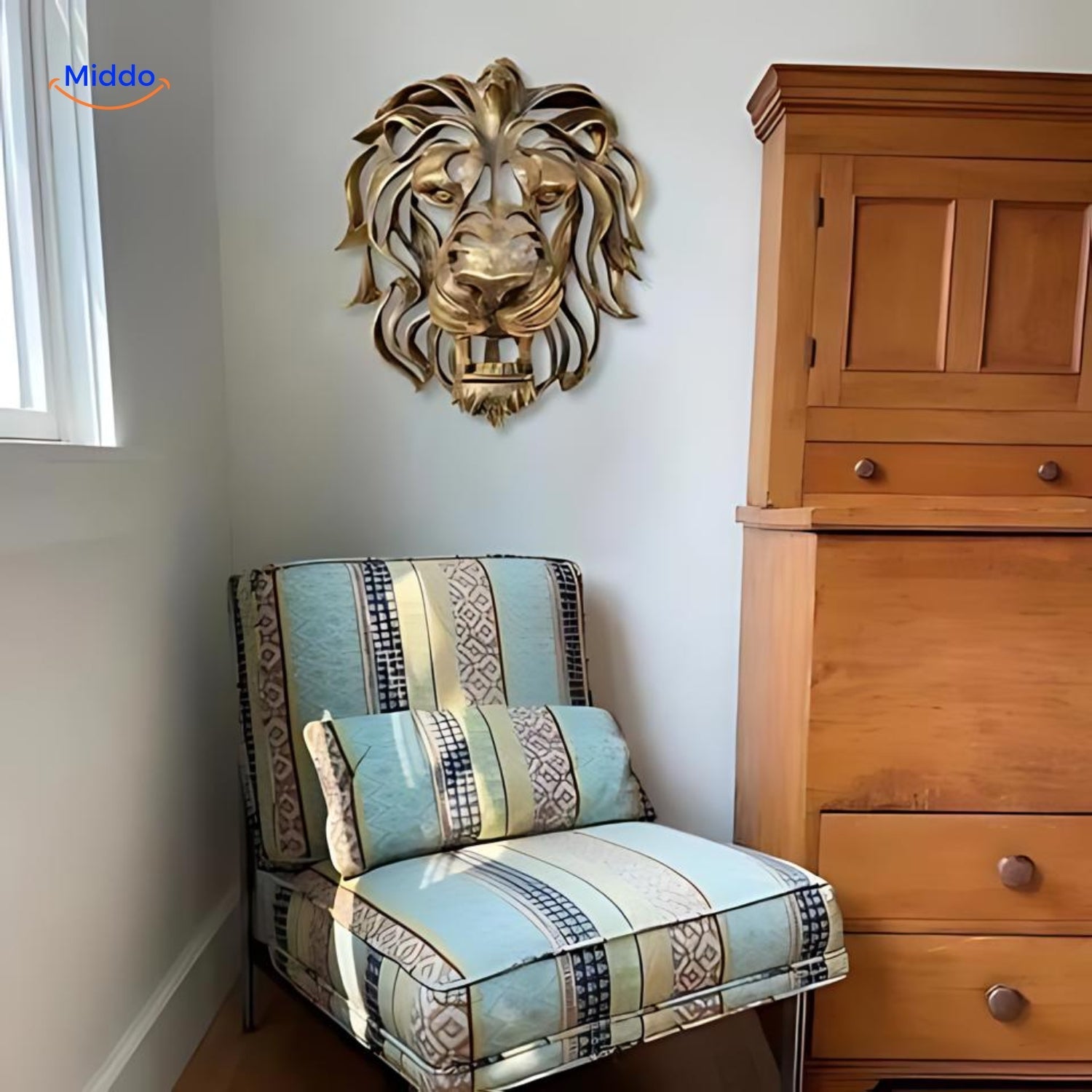 Goldenlion™ An der Wand im Salon