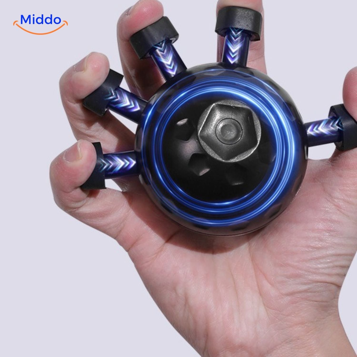 Gripflex Trainer Massageball mit leuchtender Funktion für zusätzliche Stimulation middo.nl
