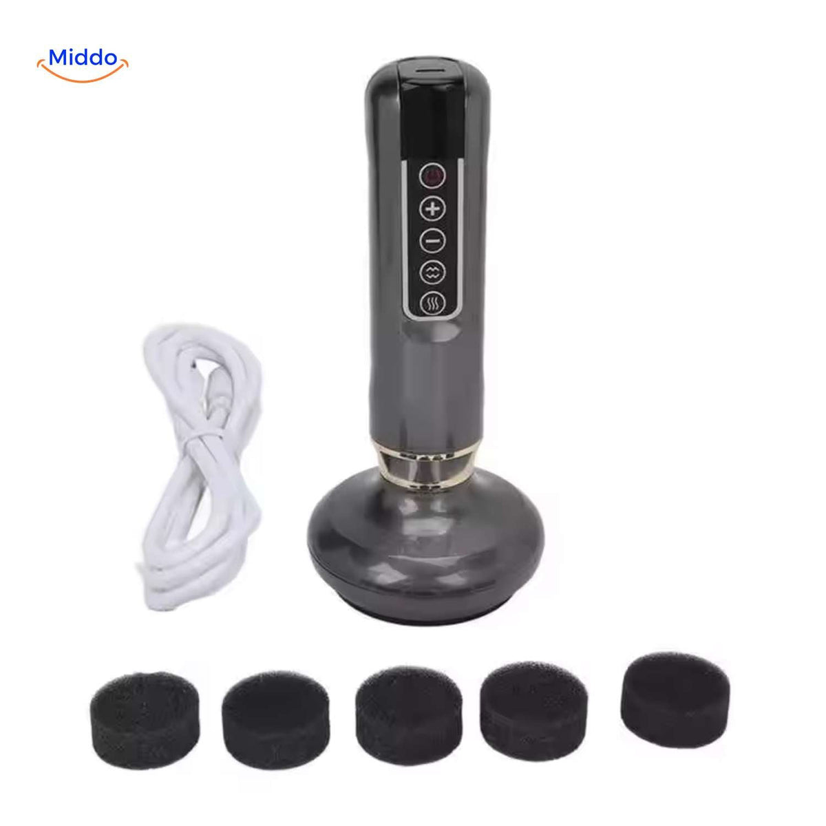 Guashamax Massager elektrische Tiefenmassage mit Wärmefunktion www.middo.de