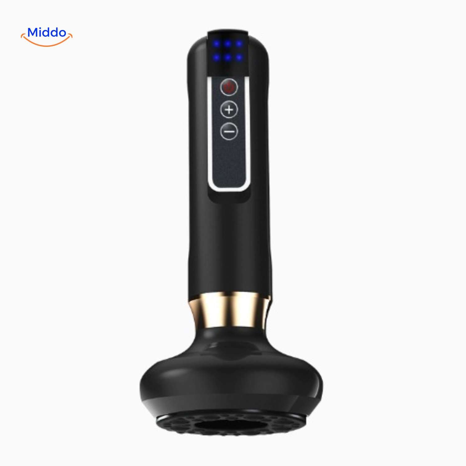 Guashamax Massager grüne Variante mit Heizung und Vibrationsfunktion www.middo.de