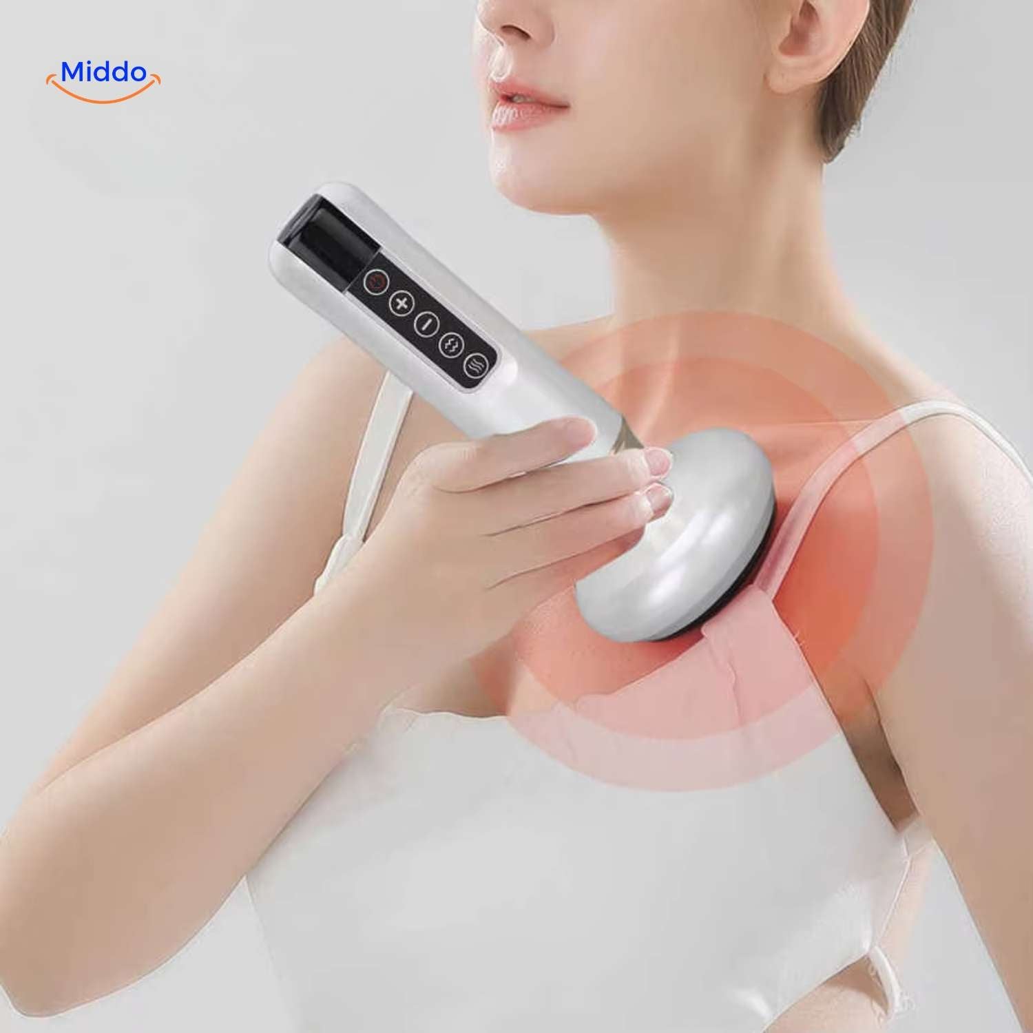 Guashamax Massager Schultermassage mit Intensitätsanpassung www.middo.de