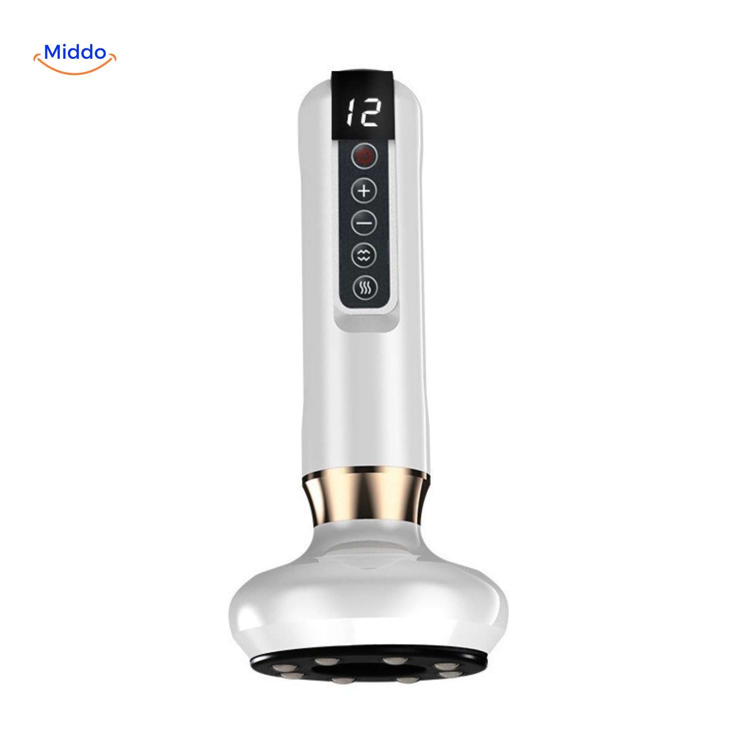 guashamax Massager - Dreifache Farbenoptionen mit Kugelköpfen - www.middo.nl