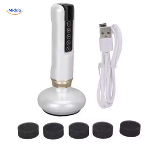 Guashamax Massager Weiß USB aufladbares Massagegerät