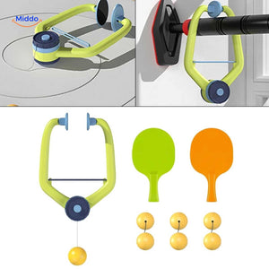 Hangingbounce Trainer auf hoher Plattform mit zwei Schlägern