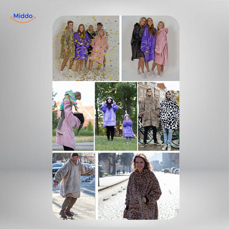 Die HeatCozy Plus Gruppenfoto mit mehreren Farben Middo