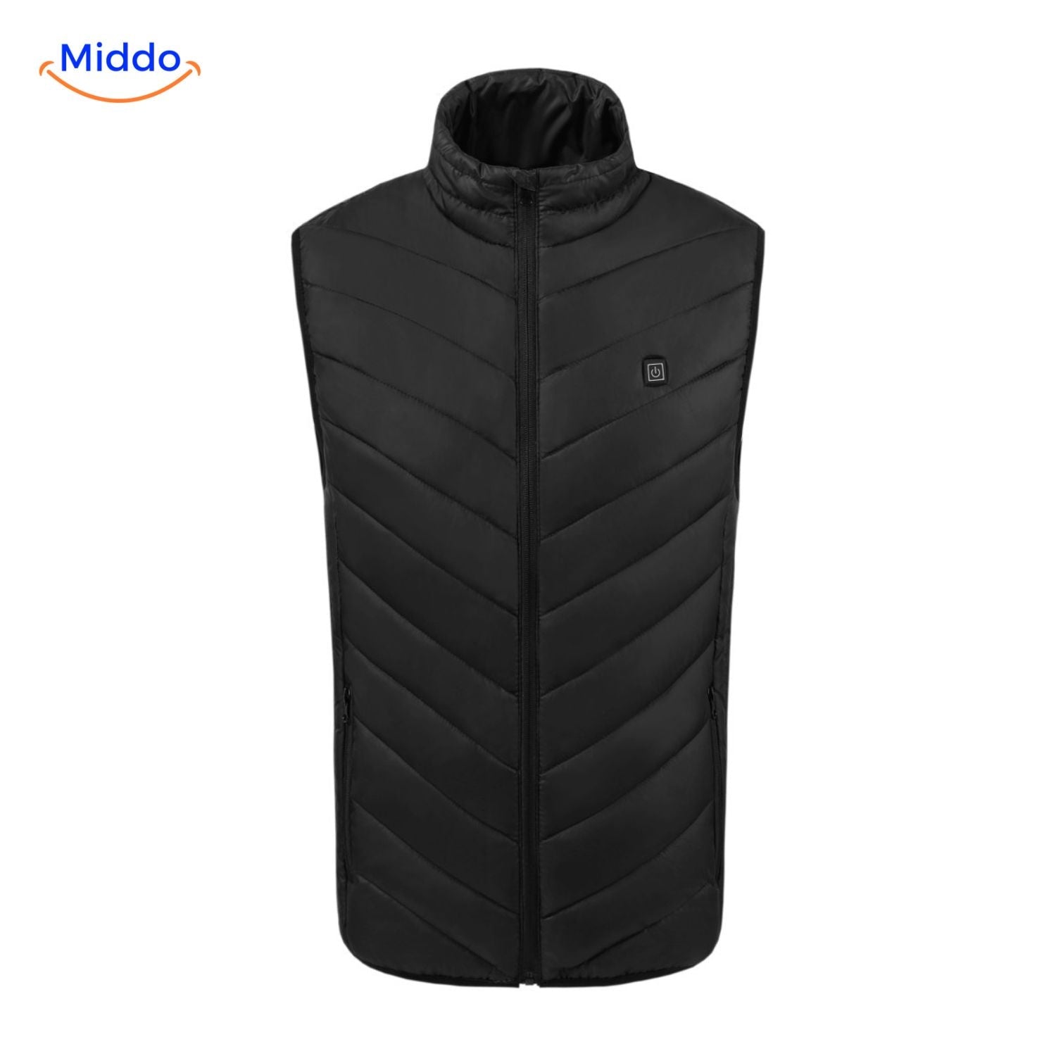 heatguard beheizte Körperwärmer Basic Schwarz middo.nl