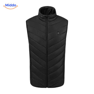 heatguard beheizte Körperwärmer Basic Schwarz