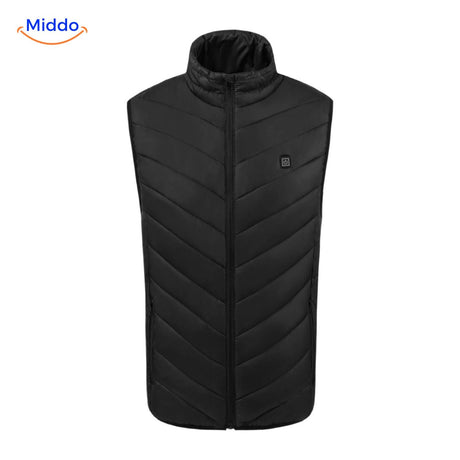 heatguard beheizte Körperwärmer Basic Schwarz