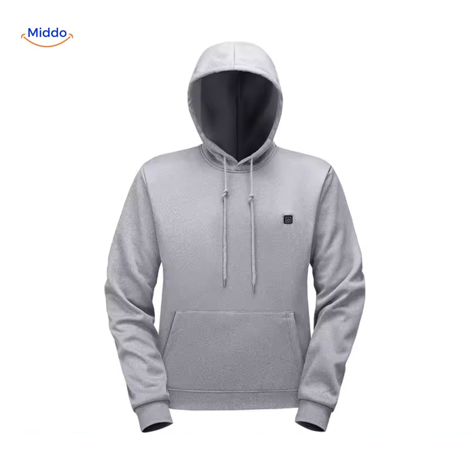 Heatpro Hoodie schwarze Version mit Heizpolstern