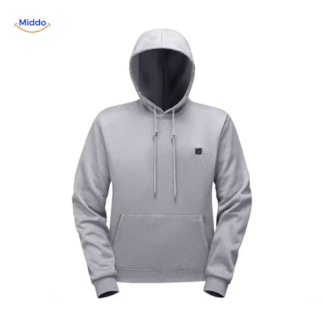 Heatpro Hoodie schwarze Version mit Heizpolstern