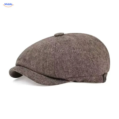 Heritage Eight Schiebermütze, Kleines Karo Khaki