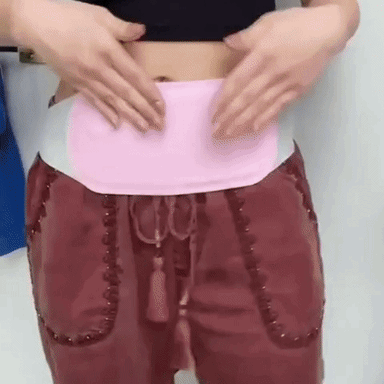 Huggy Heizkissen im Einsatz mit Massagetherapie.