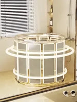 HydroFold Badewanne luxuriös transparent Gold Badezimmer