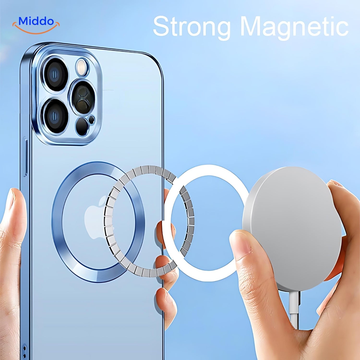 MagSafe Laden mit der iCase Apple iPhone Handyhülle
