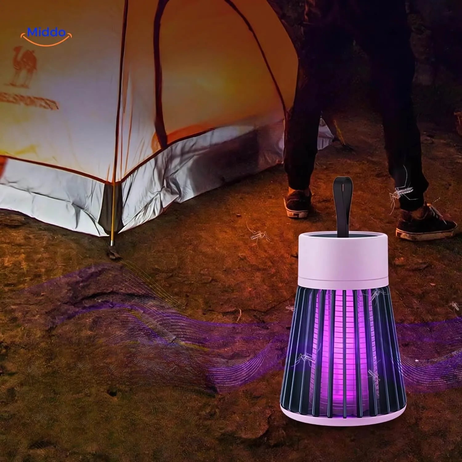 InstaZap™ USB Mücken Tragbare Lampe für den Außenbereich