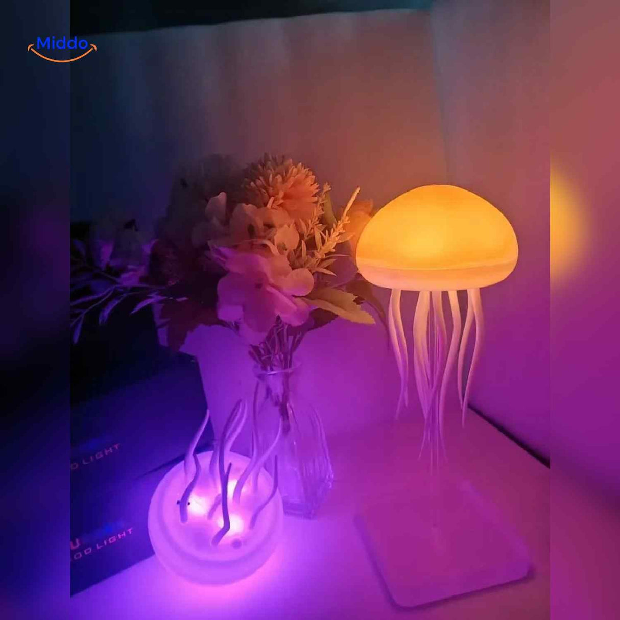 jellyglow lampe romantische stimmungsleuchte mit warmem licht