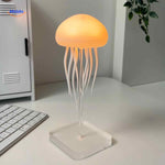jellyglow lampe warme orange qualleförmige led tischlampe www.middo.de