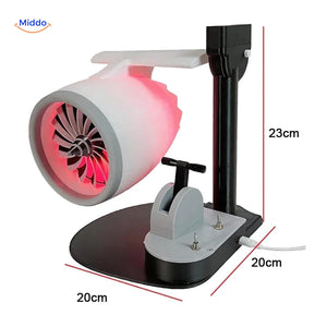 Jetfan™ Spezifikationen Handgefertigter Tischventilator