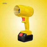 jetstorm Blower Hochgeschwindigkeitsventilator auf Batterie gelb www.middo.de