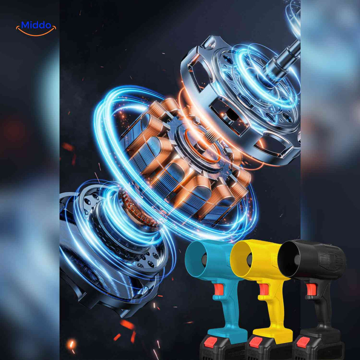 jetstorm Blower Ventilator mit leistungsstarkem Motorinterner Technologie