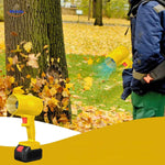 jetstorm Blower entfernt Schnee effizient von der Autoscheibe www.middo.nl