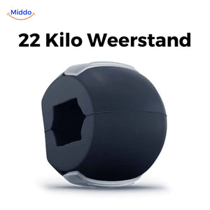 KaakMaster Pro Kiefertrainer mit 22 kg Widerstand für Gesichts- und Kiefermuskelübungen