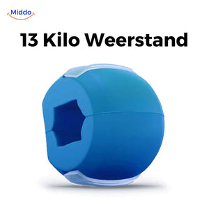KaakMaster Pro Kiefertrainer mit 13 Kilogramm Widerstand für Gesicht Übungen